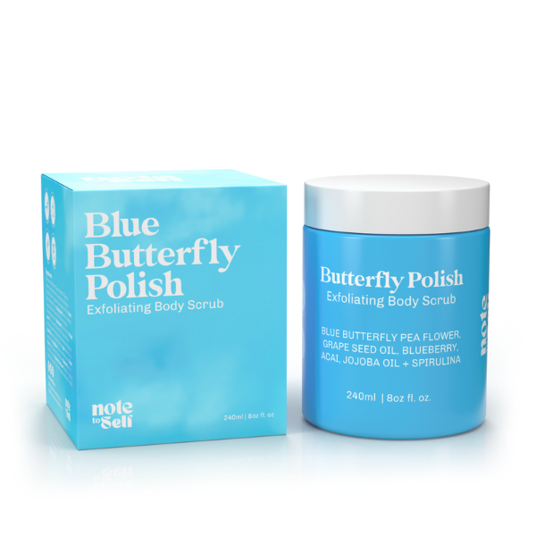 Blue Butterfly Polish